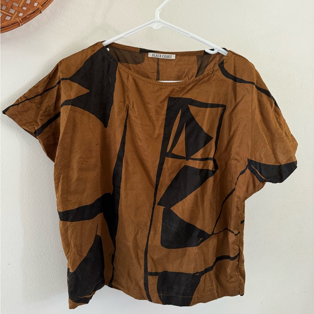 Black Crane Top